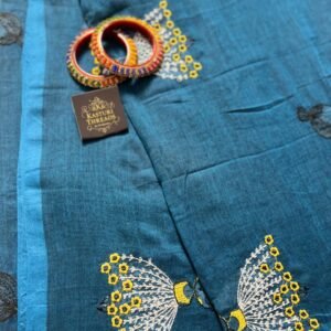 Mul cotton with embroidery