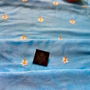 Mul cotton with embroidery