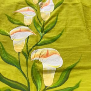 Mul cotton with hand painting