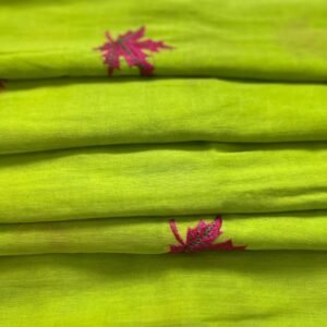 Mul cotton with embroidery